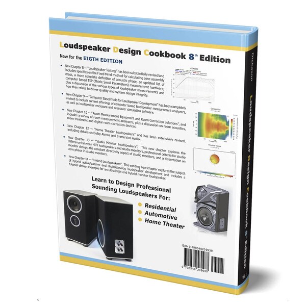 Main product image for Loudspeaker Design Cookbook 8th Edition Book Hardcover500-038